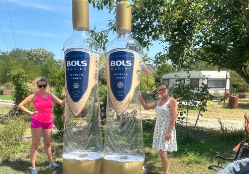 felfújható Bols vodka üveg termék másolat