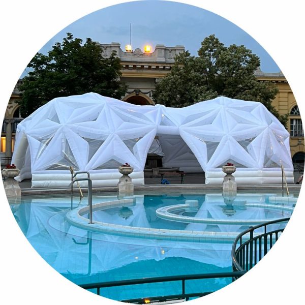 felfújható egyedi rendezvény pavilon